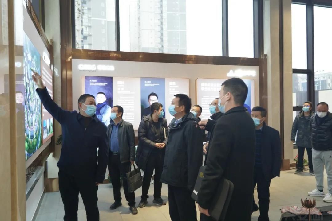 市住建局張世波局長走訪調(diào)研興安地產(chǎn)集團