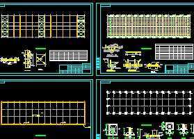 钢结构厂房结构施工图免费下载 - 厂房结构 - 土木工程网